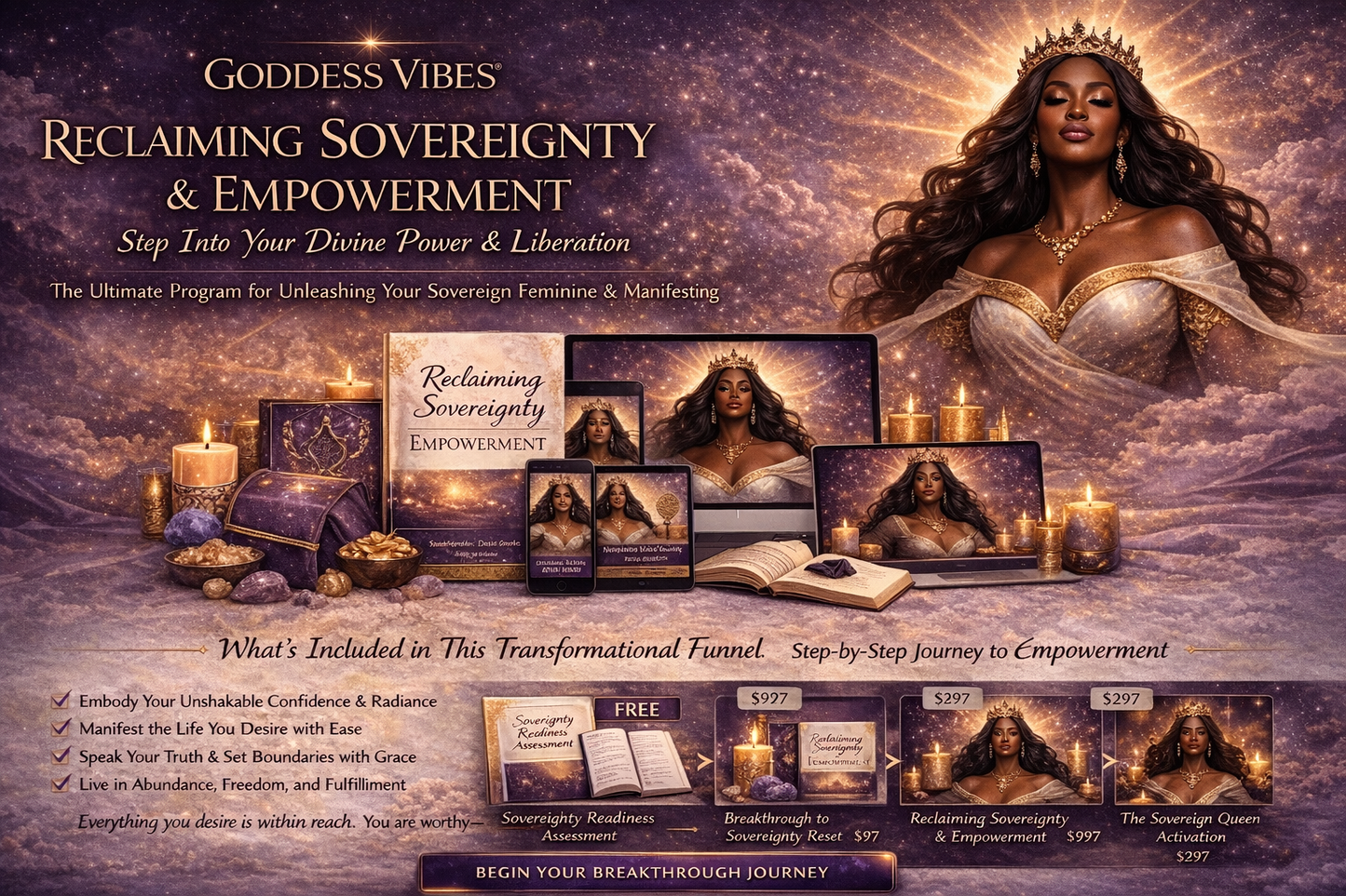 Goddess Vibes® Sovereignty & Empowerment Program