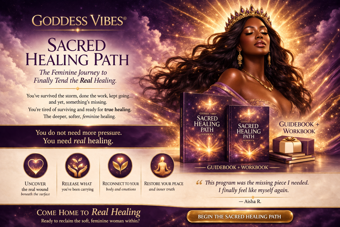 Goddess Vibes® Sacred Healing Path Program